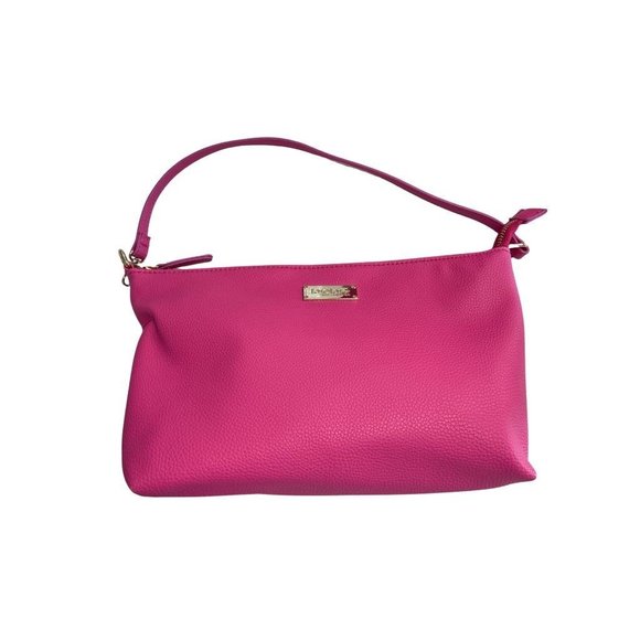 Bebe Hot Pink Easy Tote with Pouch (NWT) - Picture 3 of 3